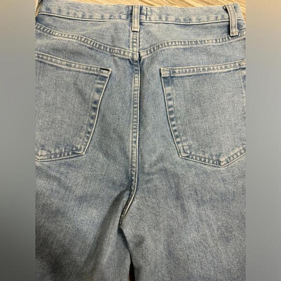 BDG Urban Outfitters Distressed High Rise Baggy Light Wash Denim Jeans- Size - Picture 4 of 6